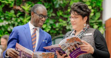 Opiyo Oloya and Christy Bressette