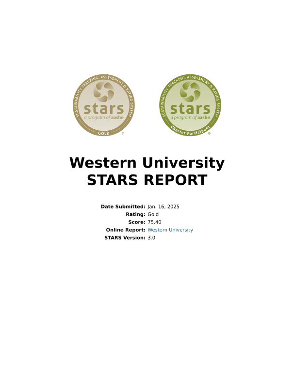 AASHE STARS 2025