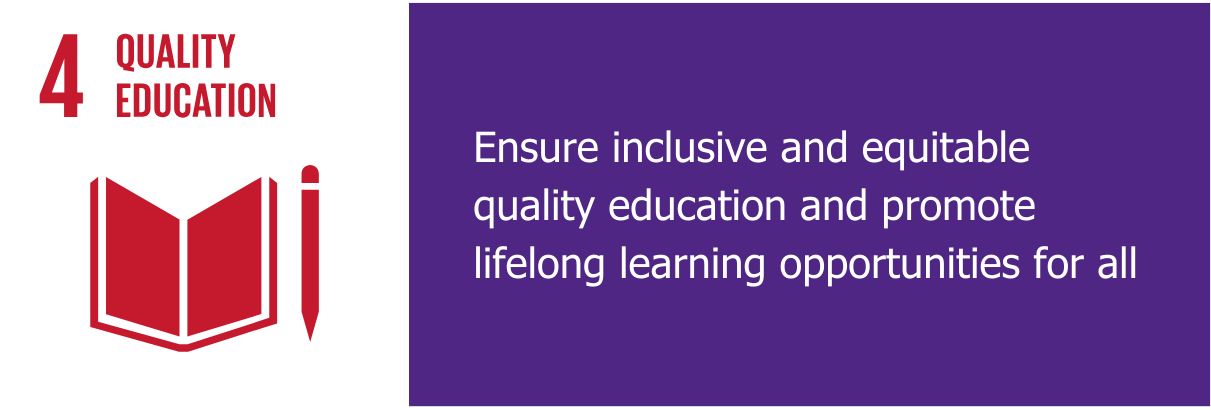 SDG 4 Quality Education