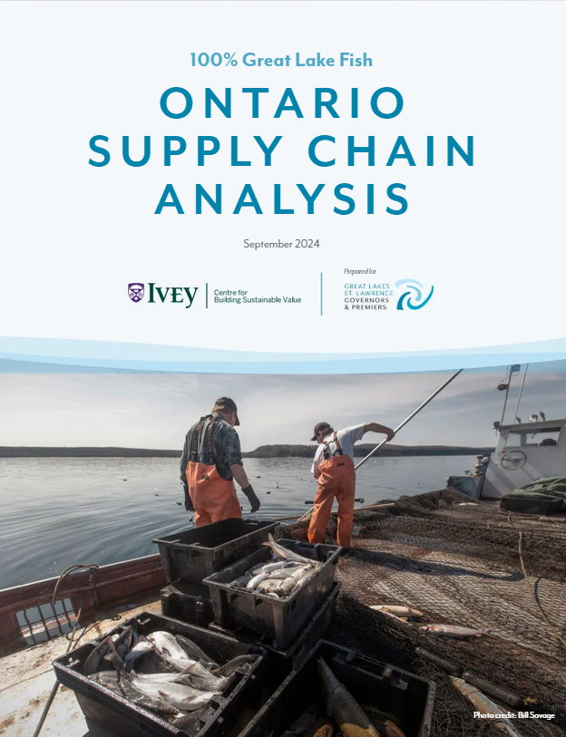 100% Great Lake Fish Ontario Supply Chain Analysis
