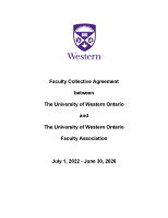 UWOFA Collective Agreement